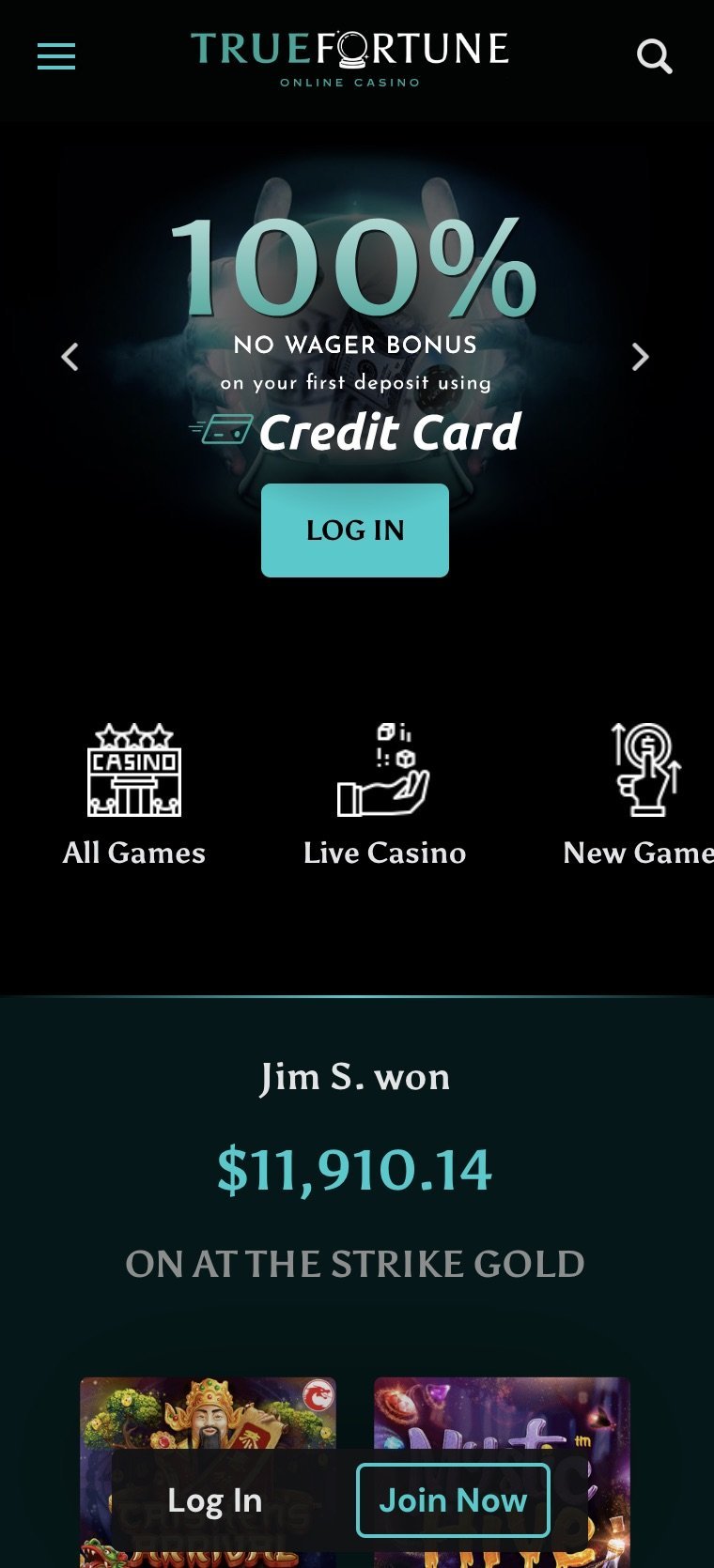 Image: Discover True Fortune Online Casino in the United Kingdom Today